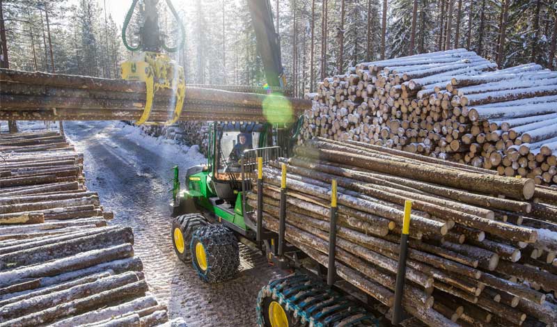 nouveau porteur forestier compact john deere