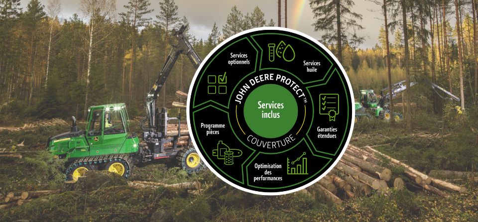 porteur forestier contrat d'entretien john deere