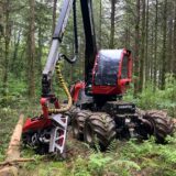 Abatteuse KOMATSU 901 XC occasion